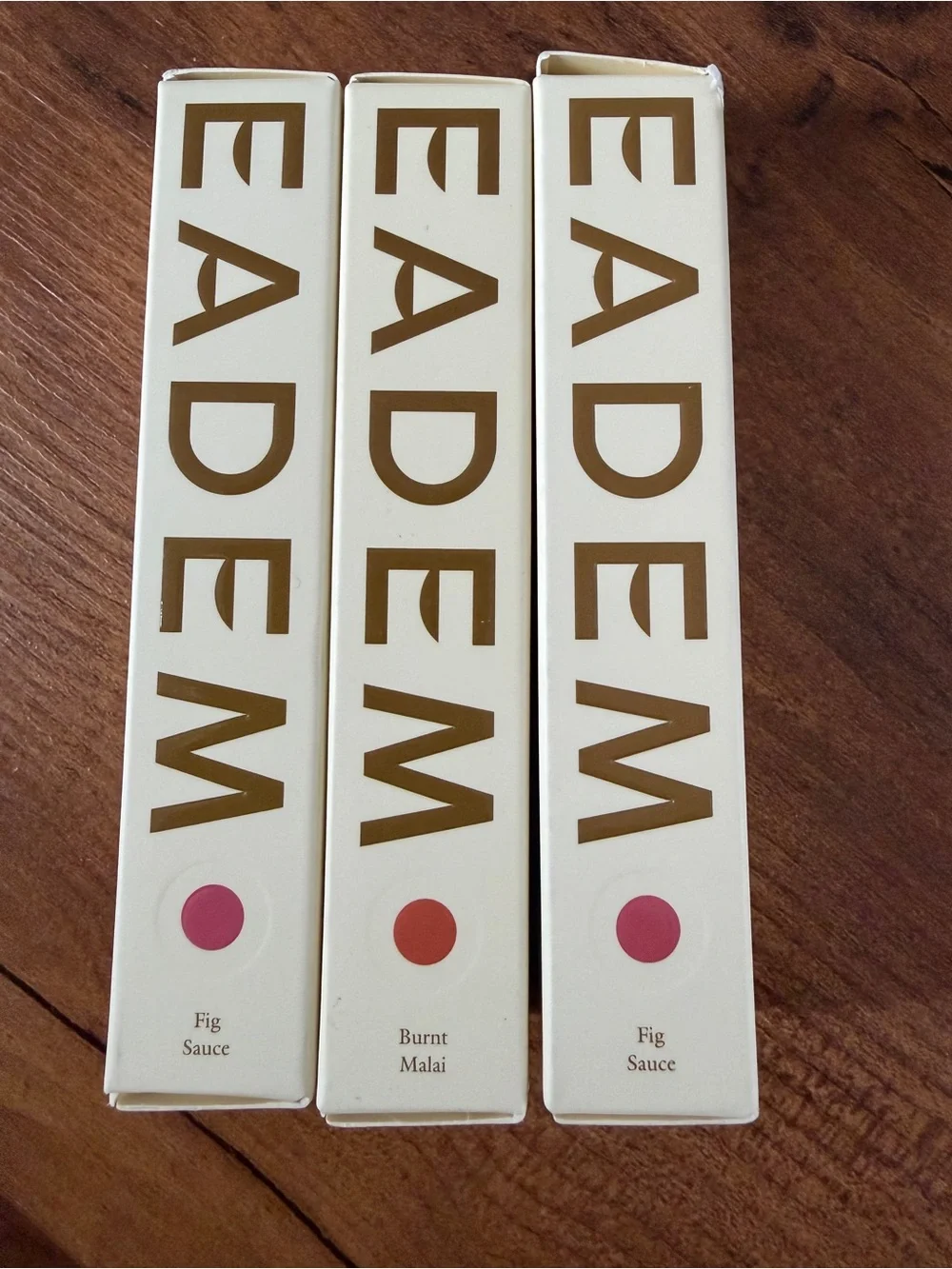 EADEM Lip Gloss in Burnt Malai BNIB!